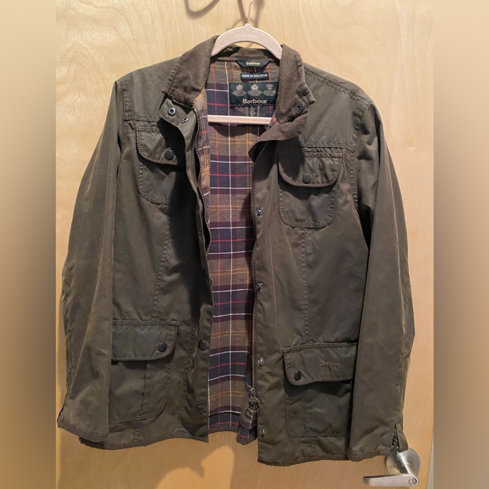 Women’s Barbour Waxed Coat size 10